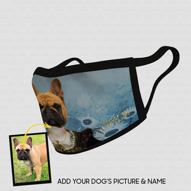 Personalized Dog Gift Idea - Royal Dog's Portrait 40 For Dog Lovers - Cloth Mask